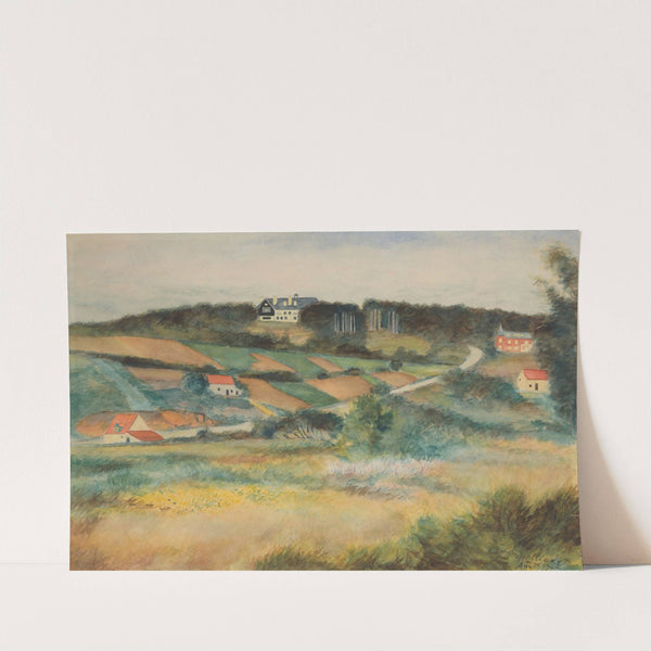 Gezicht op Sint-Genesius-Rode by Léon Spilliaert