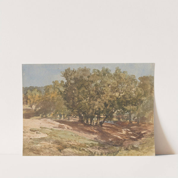 Gezicht te Beekhuizen, op de Zijpenberg by Charles Rochussen