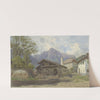 Gezicht te Lienz (1875) by Franz Alt