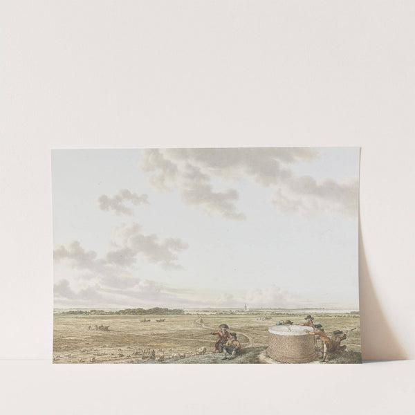 Gezicht van de Tafelberg bij Blaricum, met links Craayloos' Bosch en rechts de 'tafel' by Jacob Cats