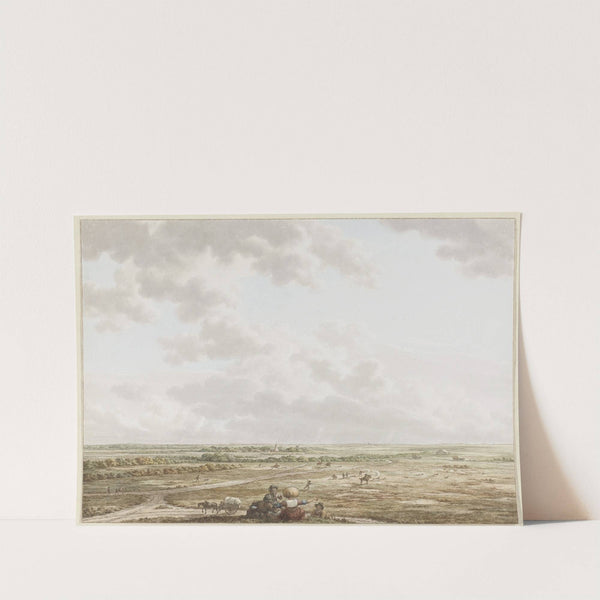 Gezicht van de Tafelberg bij Blaricum, met op de voorgrond Laren by Jacob Cats