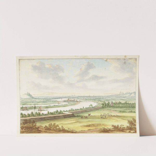 Gezicht van Schenkenschans by Jan van Call the elder