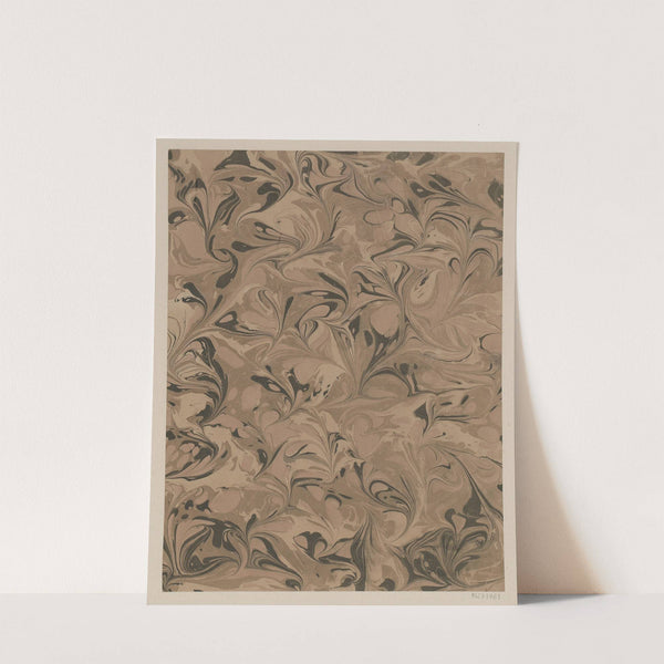 Gezogenes Marmorpapier (1900) by Hugo Ochmann