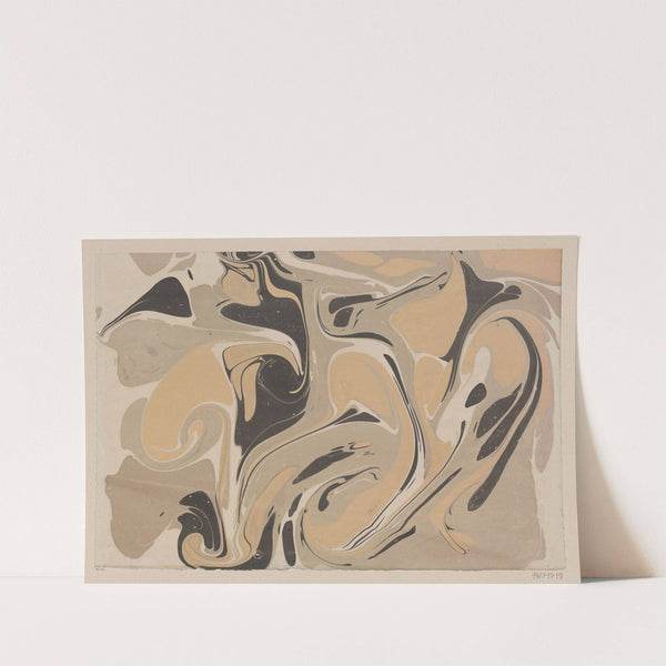 Gezogenes Marmorpapier (1890) by Anker Kyster