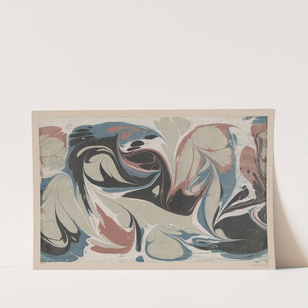 Gezogenes Marmorpapier (1890) by Anker Kyster