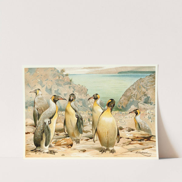 Giant Penguins (1893-1896) by Wilhelm Kuhnert