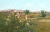 Giardino con donna
