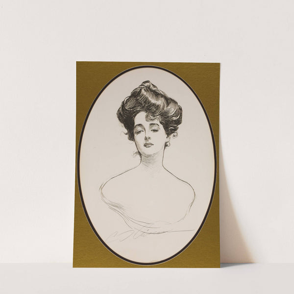 Gibson Girl (1901) by Charles Dana Gibson