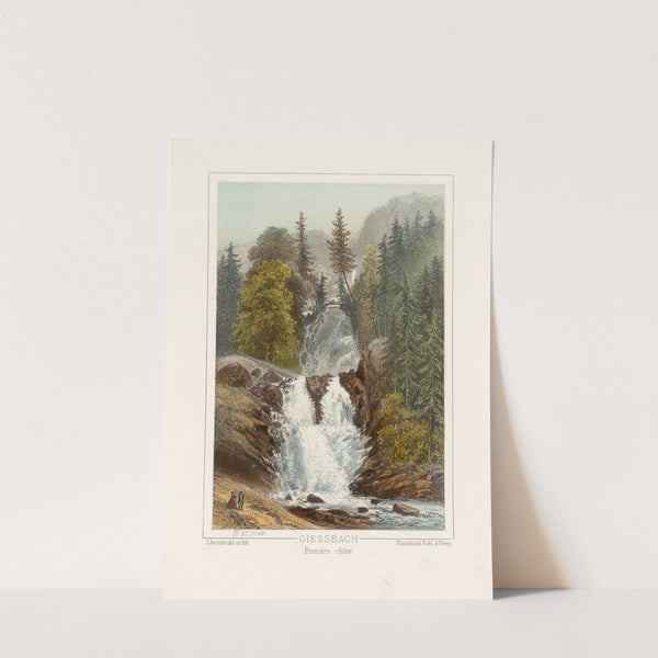 Giessbach Première chûte by Jean Jacottet