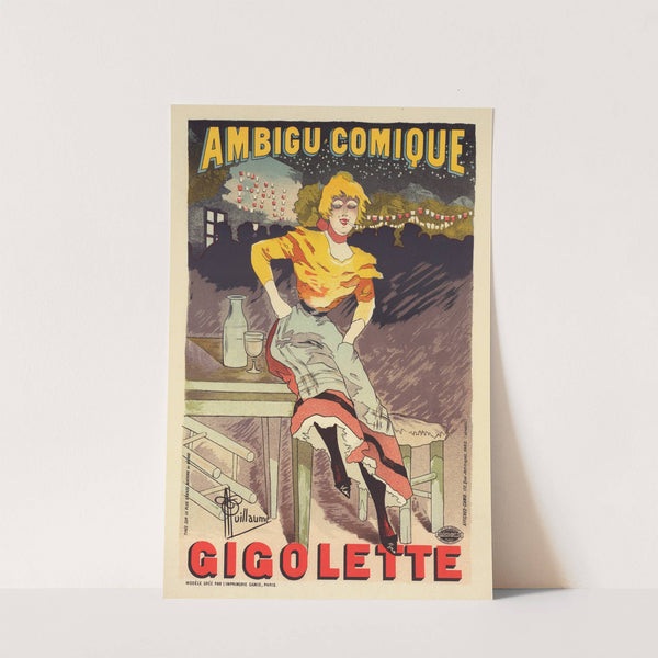 Gigolette (1896) by Albert Guillaume