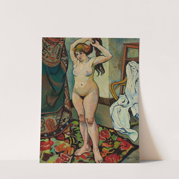 Gilbert Nue Se Coiffant by Suzanne Valadon