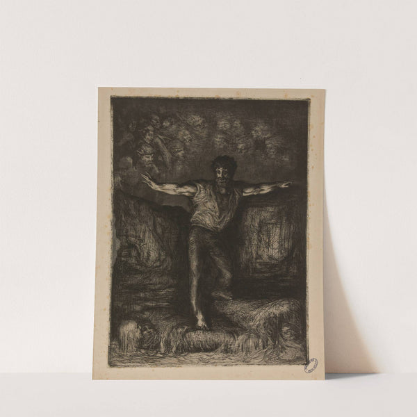 Gilliatt (1869) by François-Nicolas Chifflart