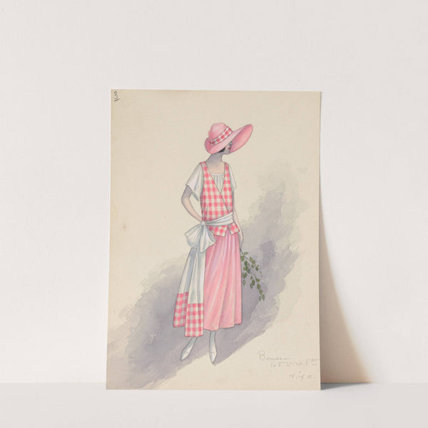 Gingham girl, 3 by Will R. Barnes