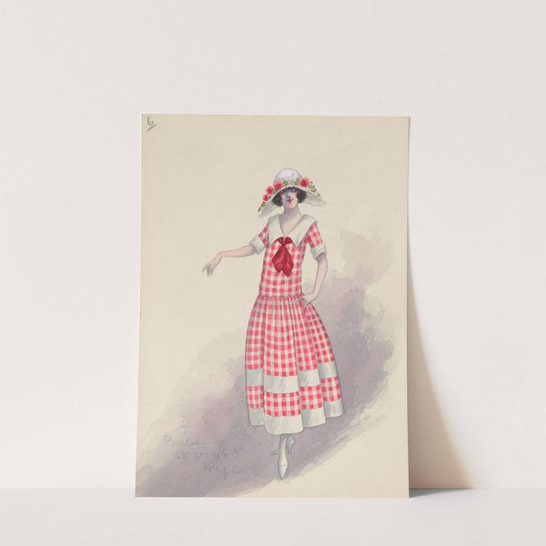 Gingham girl, 6 by Will R. Barnes