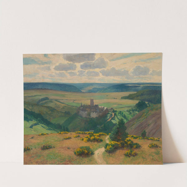Ginsterblüte bei Reifferscheid by Fritz Von Wille