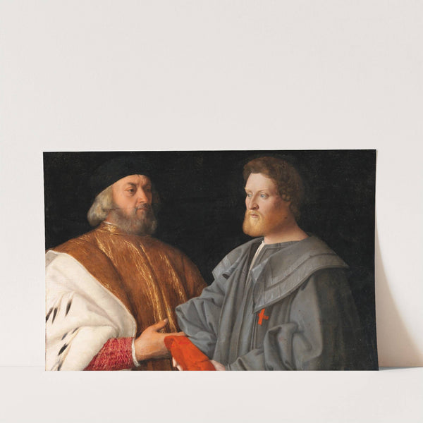 Giorgio Cornaro (1452-1527) and his Son Francesco Cornaro (1478-1543) by Vincenzo Catena