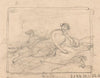 Giotto Di Bondone Drawing his Sheep in the Sand