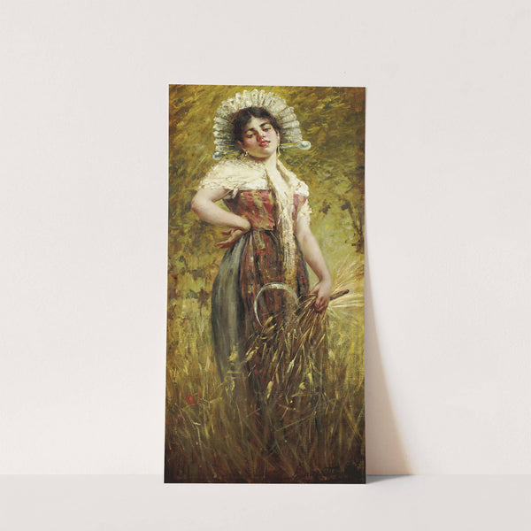 Giovanna Contadina by Egisto Lancerotto