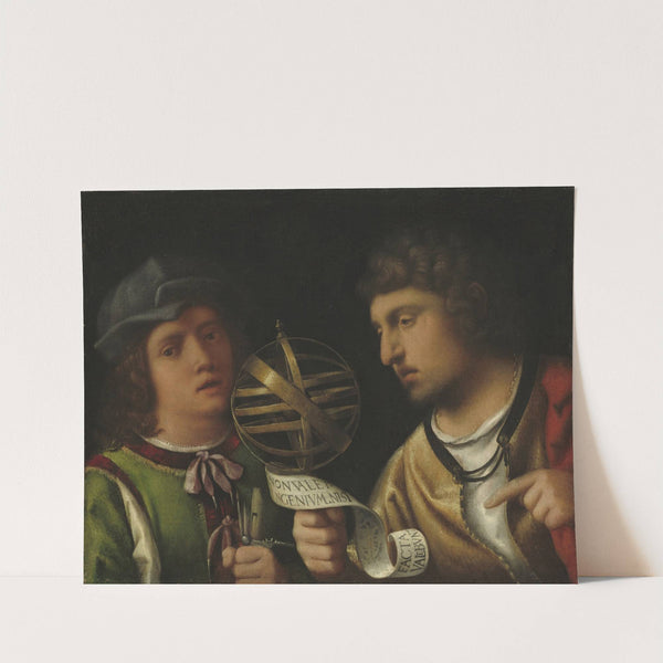 Giovanni Borgherini and His Tutor by Giorgione