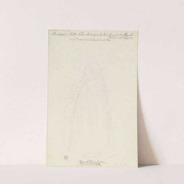 Giovanni Matteo Nakar, Bischof von Nabk in Syrien, im Ornat (1850) by Eduard von Steinle