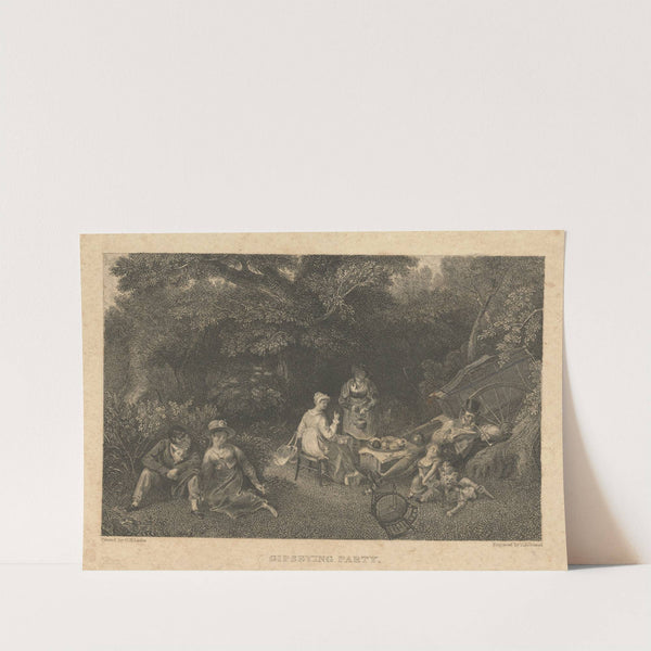 Gipseying party. by Asher Brown Durand