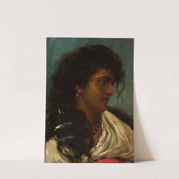 Gipsy woman by Jan Czesław Moniuszko