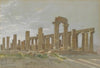 Girgenti (The Temple of Juno Lacinia at Agrigentum)