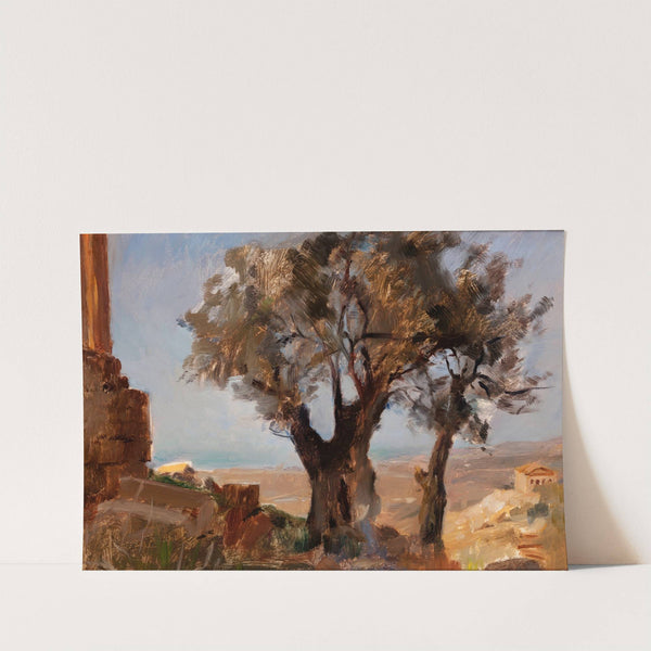 Girgenti (Trees) (before 1890) by Jan Ciągliński