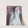 Girl Arranging Her Hair (1886) by Mary Cassatt