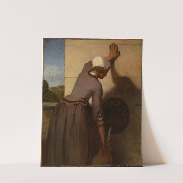 Girl at the Fountain by William Morris Hunt