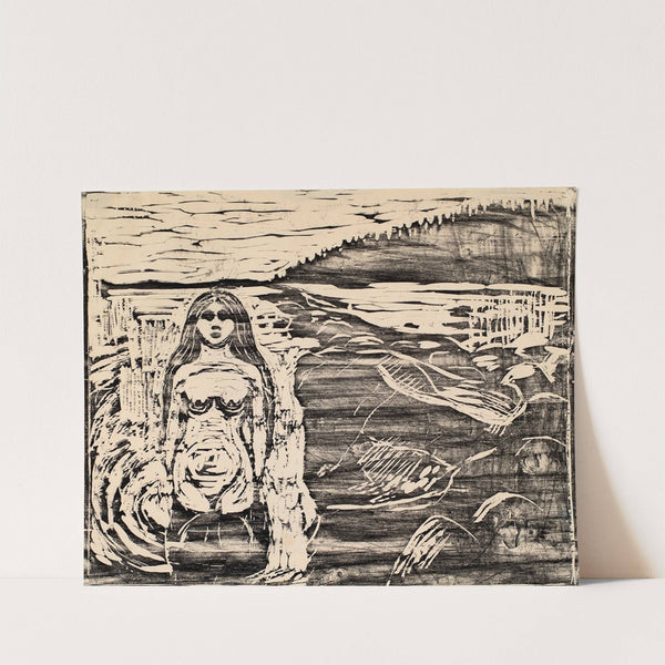 Girl Bathing (1982) by Edvard Munch