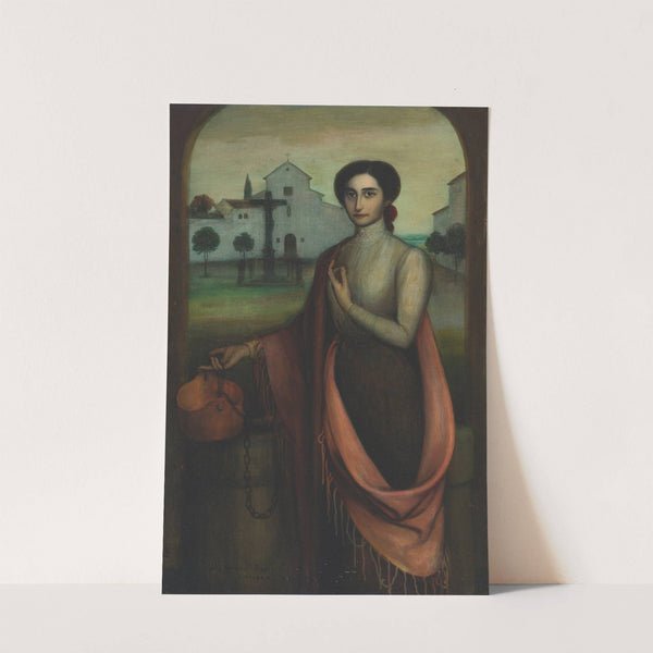 Girl By A Well by Julio Romero De Torres