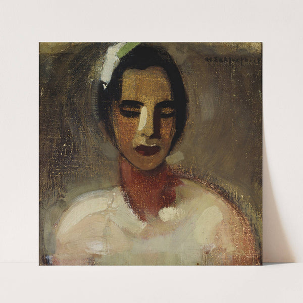 Girl from California I (1919) by Helene Schjerfbeck