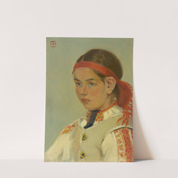 Girl From Dačolom by Emil Pacovský