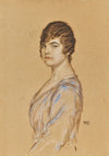 Girl in a Blue Dress