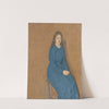 Girl in a Blue Dress (circa 1914-15) by Gwen John