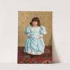 Girl In A Blue Frock by Dominik Skutetzky