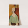 Girl in a Green Blouse (1917) by Amedeo Modigliani