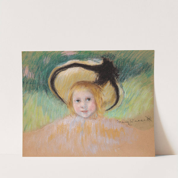 Girl in a Hat with a Black Ribbon (circa 1901-02) by Mary Cassatt