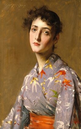 Girl In A Japanese Costume