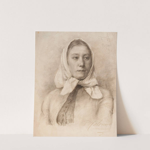 Girl in a Scarf by Pekka Halonen