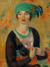 Girl in Green Turban