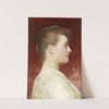 Girl in profile by Frederic Leighton