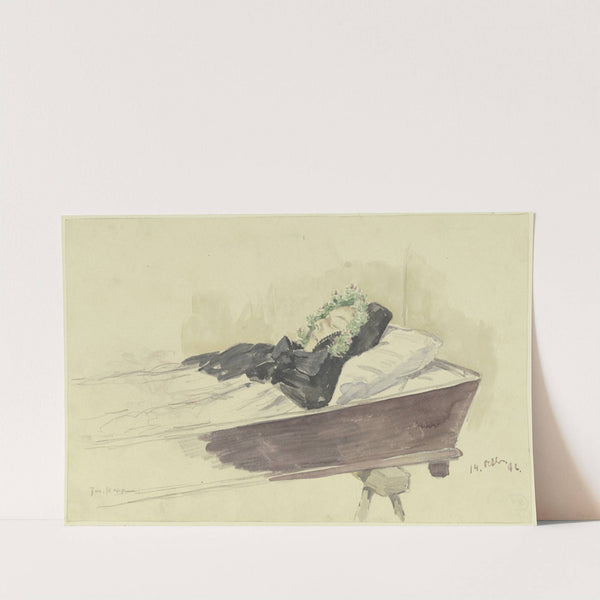 Girl in the coffin by Jacob Happ