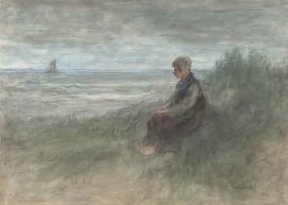 Girl in the dunes