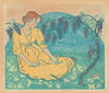Girl in the garden
