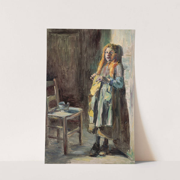 Girl of Bréhat by Kuroda Seiki