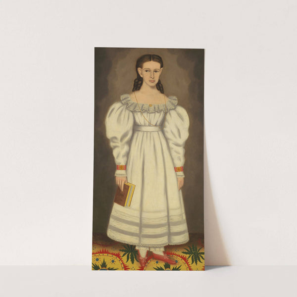 Girl of the Bangs-Phelps Family (ca. 1848) by Erastus Salisbury Field