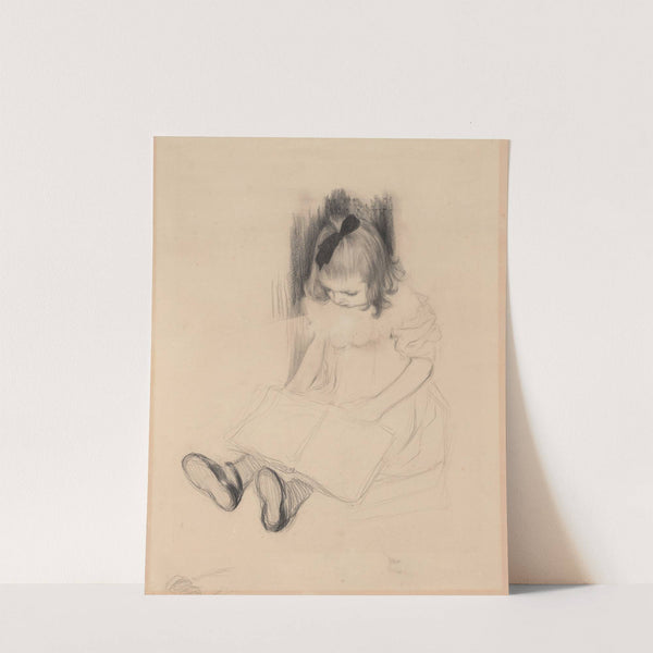 Girl Reading by Henri Evenepoel