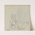Girl with a Bonnet Reclining (verso) by Paul Sandby
